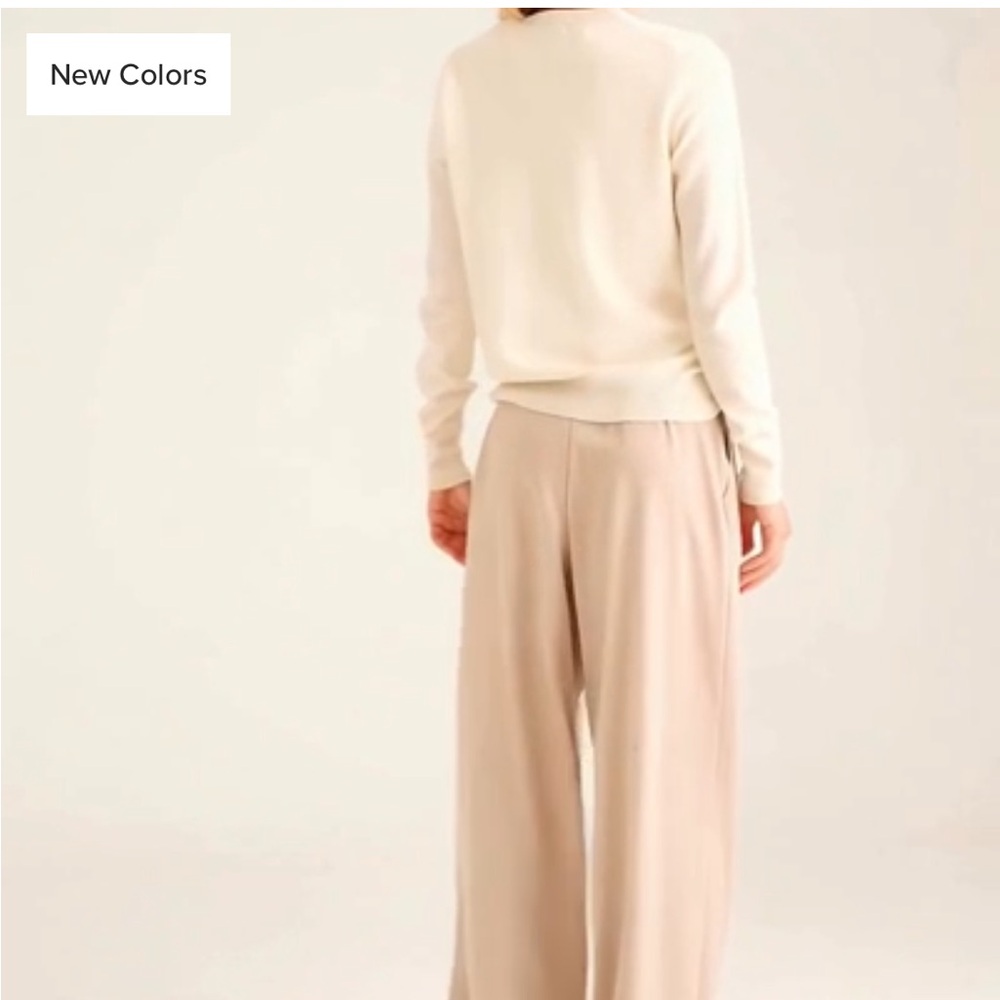 NAADAM Soft Cream Crew Neck Sweater